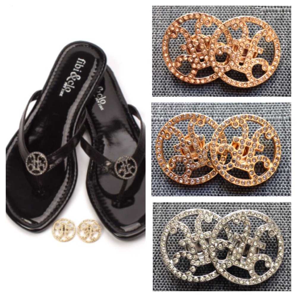 Brand New Never Worn Fibi & Clo Alexandra Sandals